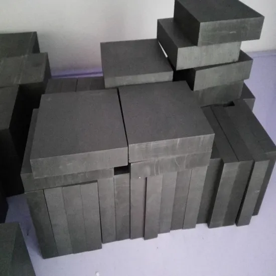 Good Thermal Shock Resistance Graphite Block for Photovoltaic Industry High Temperature furnace Application